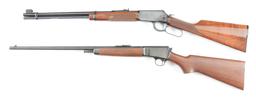 (C) LOT OF TWO: TWO WINCHESTER RIMFIRE RIFLES.
