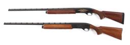 (M) LOT OF TWO: REMINGTON 1100 SEMI AUTOMATIC SHOTGUNS.