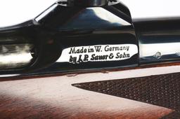 (M) COLT SAUER BOLT ACTION RIFLE WITH SCOPE.