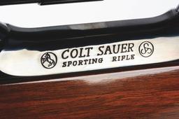 (M) COLT SAUER BOLT ACTION RIFLE WITH SCOPE.