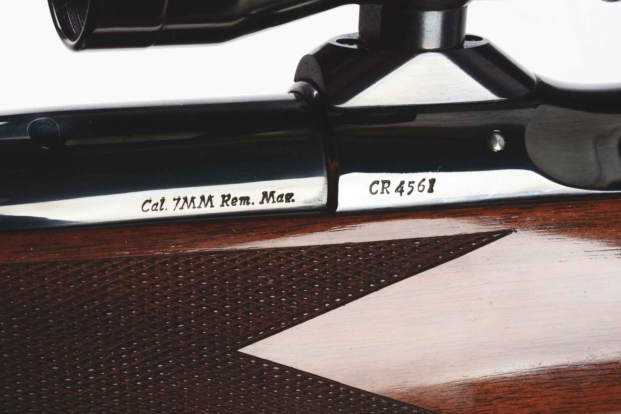 (M) COLT SAUER BOLT ACTION RIFLE WITH SCOPE.