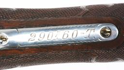 (C) ITHACA 4-E TRAP 12 GAUGE SINGLE SHOT SHOTGUN.