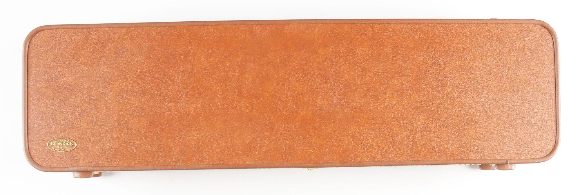 (M) BROWNING BT-99 SINGLE SHOT 12 GAUGE TRAP SHOTGUN IN CASE.