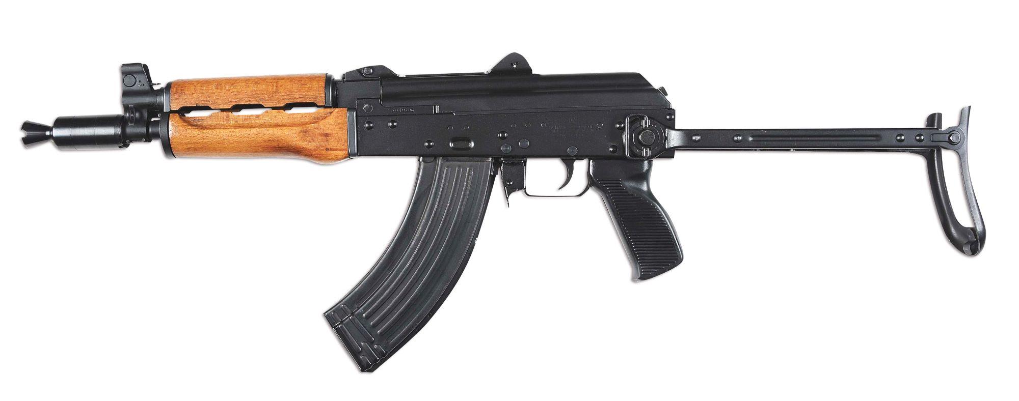 (N) LAFRANCE SPECIALTIES REGISTERED RECEIVER YUGOSLAVIAN M92 (AK 74U) MACHINE GUN (FULLY TRANSFERABL