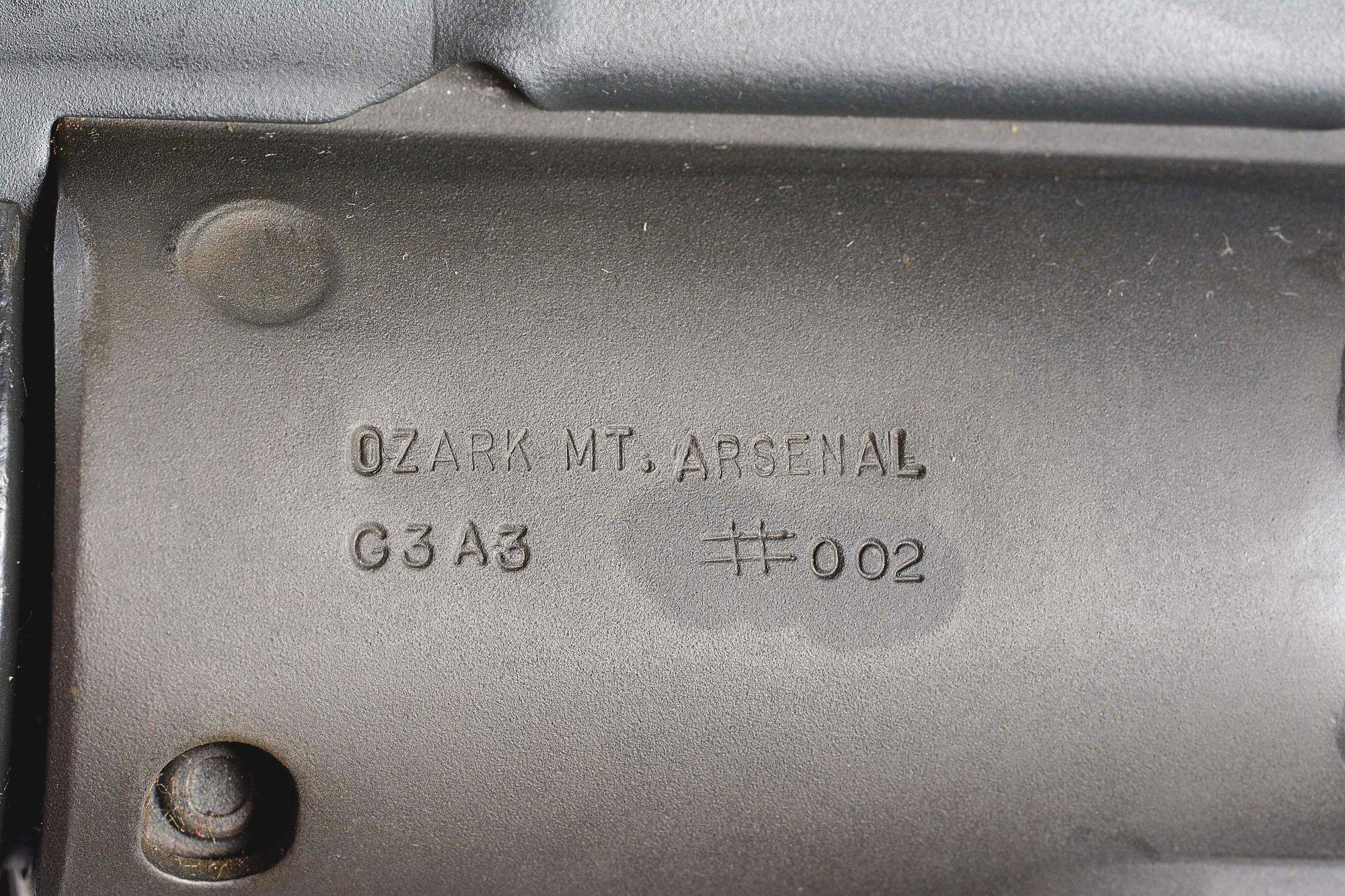 (N) HECKLER & KOCH HK 91 CONVERTED BY OZARK TO G3 MACHINE GUN (FULLY TRANSFERABLE).