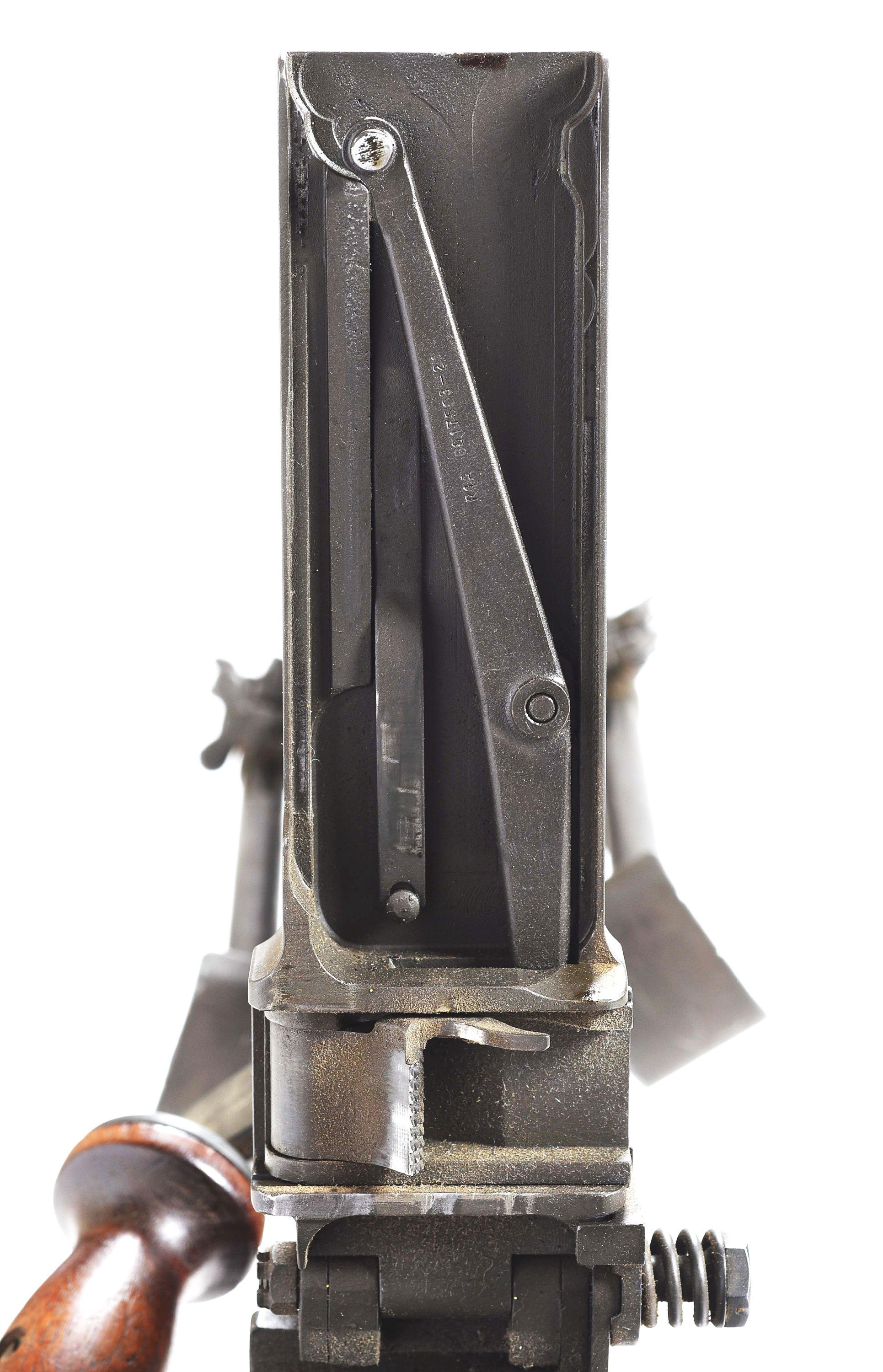 (N) HIGHLY DESIRABLE RAMO REGISTERED SIDEPLATE BROWNING MODEL 1919A6 MACHINE GUN ON ADAPTED LIGHTWEI