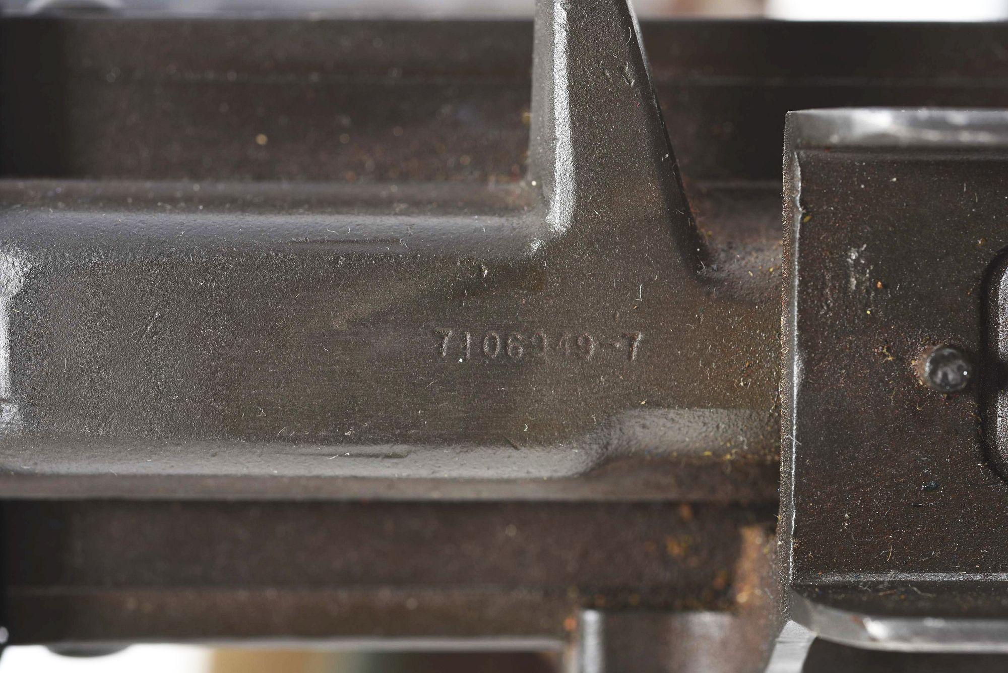 (N) HIGHLY DESIRABLE RAMO REGISTERED SIDEPLATE BROWNING MODEL 1919A6 MACHINE GUN ON ADAPTED LIGHTWEI