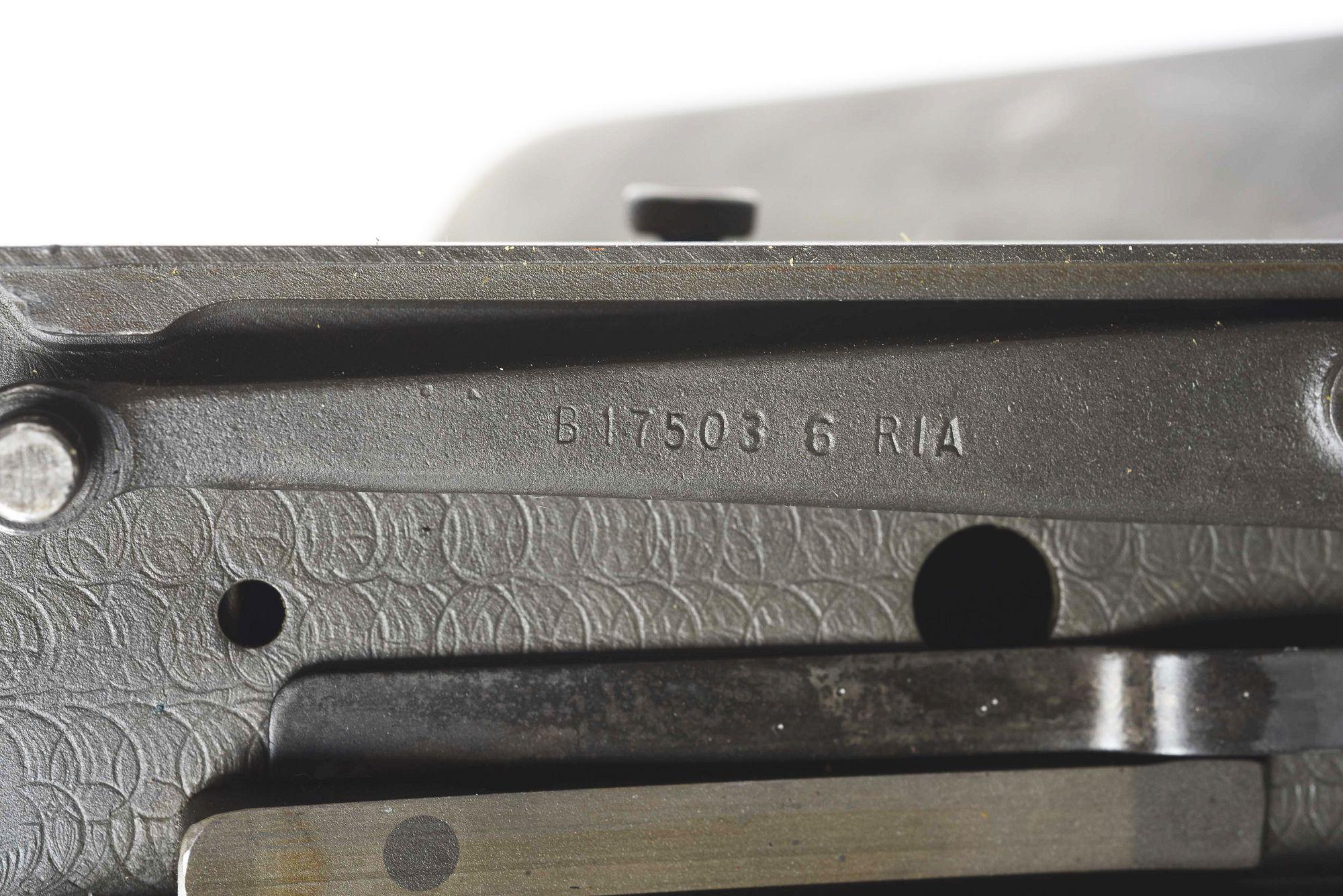 (N) INTERESTING “U.S.” MANUFACTURED BROWNING 1917A1 WATER COOLED MACHINE GUN WITH TRIPOD (FULLY TRAN