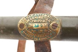 (N) INTERESTING “U.S.” MANUFACTURED BROWNING 1917A1 WATER COOLED MACHINE GUN WITH TRIPOD (FULLY TRAN