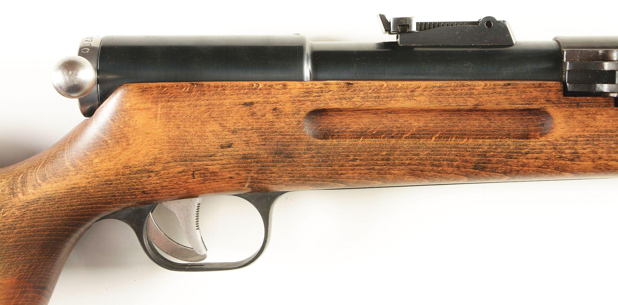 (N) ATTRACTIVE GERMAN FINANCE MINISTRY MARKED BERGMANN MP-35/I MACHINE GUN WITH ADDED SS MARKING (CU