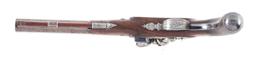(A) A FINE CASED JOSEPH MANTON FLINTLOCK PISTOL.