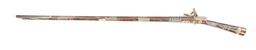 (A) AN ATTRACTIVE AND HIGHLY DECORATED CAUCASIAN MIQUELET LOCK RIFLE.