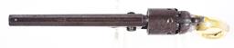 (A) ENGRAVED COLT 1851 NAVY .36 CALIBER PERCUSSION REVOLVER WITH IVORY GRIPS.