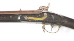 (A) CONFEDERATE MADE COPY OF 1841 MISSISSIPPI RIFLE MARKED MANTON, FORMER BEN MICHEL COLLECTION.