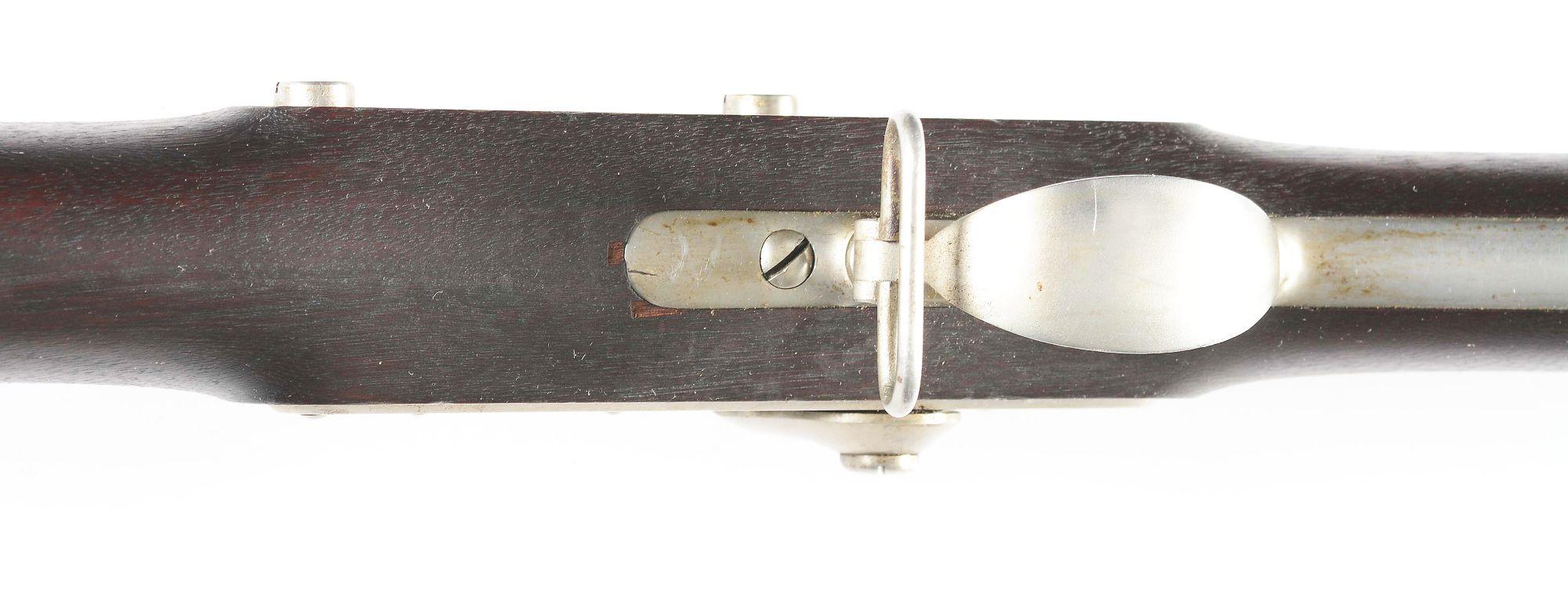 (A) EXTREMELY FINE SPRINGFIELD MODEL 1842 .69 CALIBER PERCUSSION RIFLE DATED 1853.