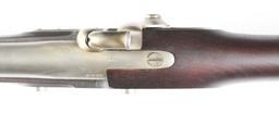 (A) EXTREMELY FINE SPRINGFIELD MODEL 1842 .69 CALIBER PERCUSSION RIFLE DATED 1853.