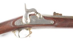 (A) FINE SAVAGE MODEL 1861 .58 CALIBER NEW JERSEY CONTRACT RIFLED MUSKET DATED 1863.