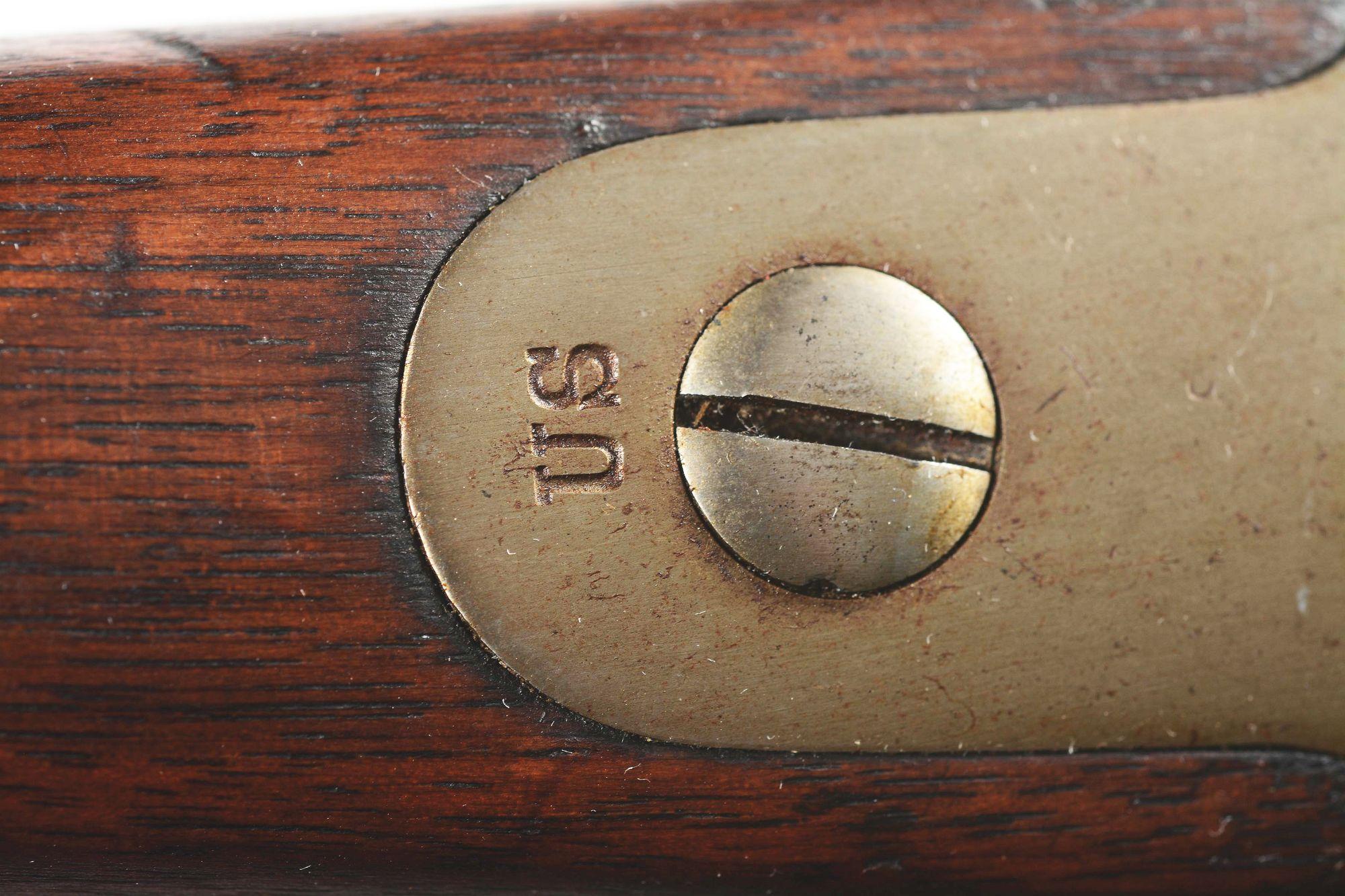 (A) FINE AND SCARCE E. ROBINSON NEW YORK MODEL 1861 .58 CALIBER CONTRACT RIFLED MUSKET DATED 1864.