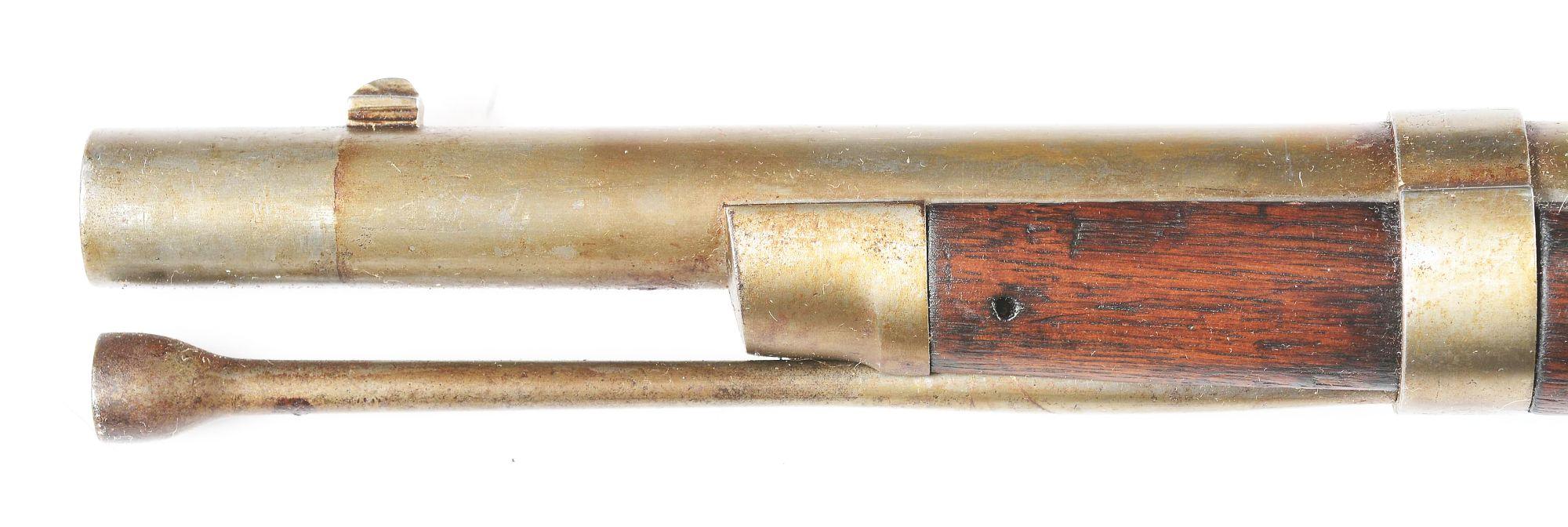 (A) FINE AND SCARCE E. ROBINSON NEW YORK MODEL 1861 .58 CALIBER CONTRACT RIFLED MUSKET DATED 1864.