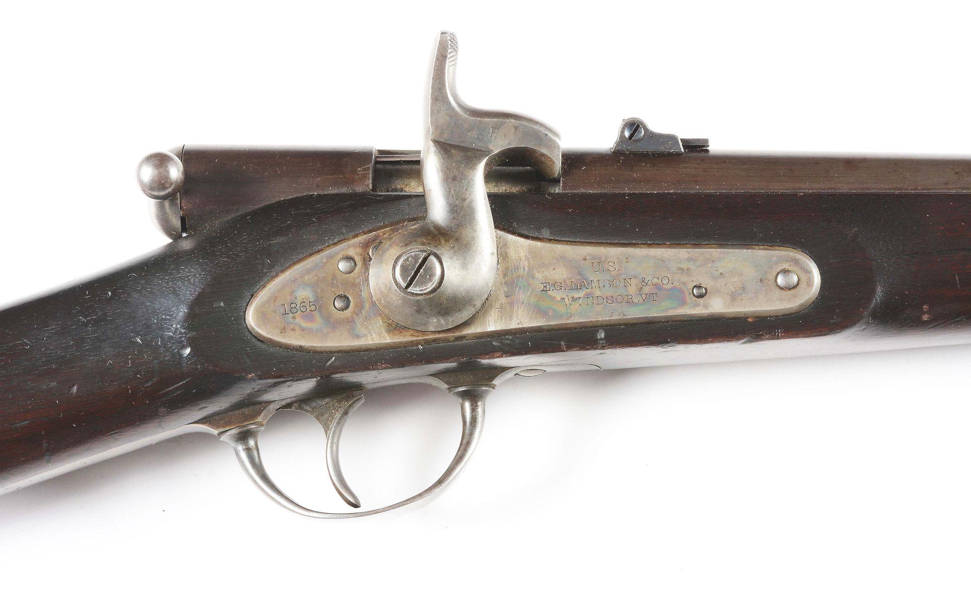 (A) PALMER BOLT ACTION CARBINE .50 CALIBER RIMFIRE
