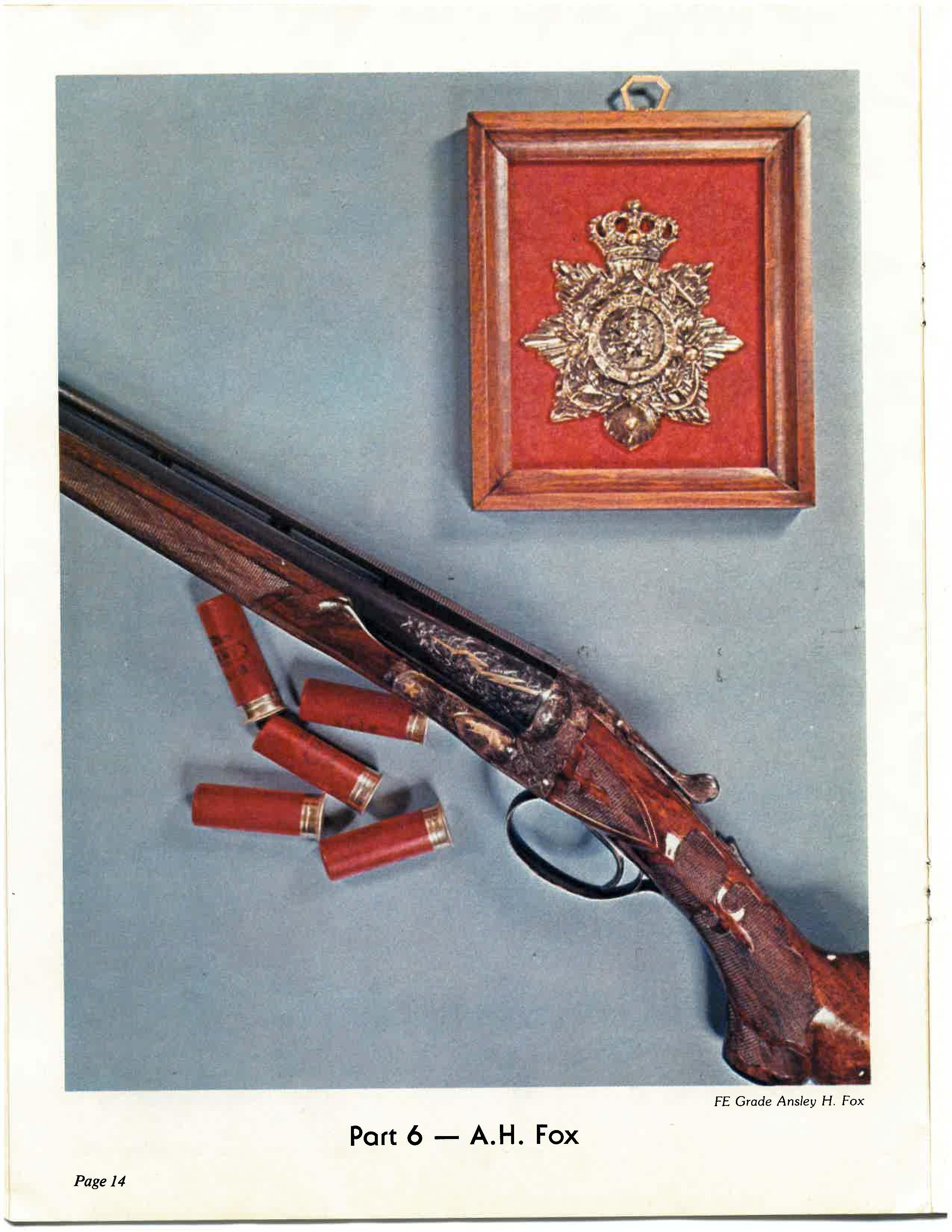 (C) FRESH TO MARKET AND RECENTLY DISCOVERED TRULY INCREDIBLE NEAR MINT AND EXCEEDINGLY RARE A.H. FOX