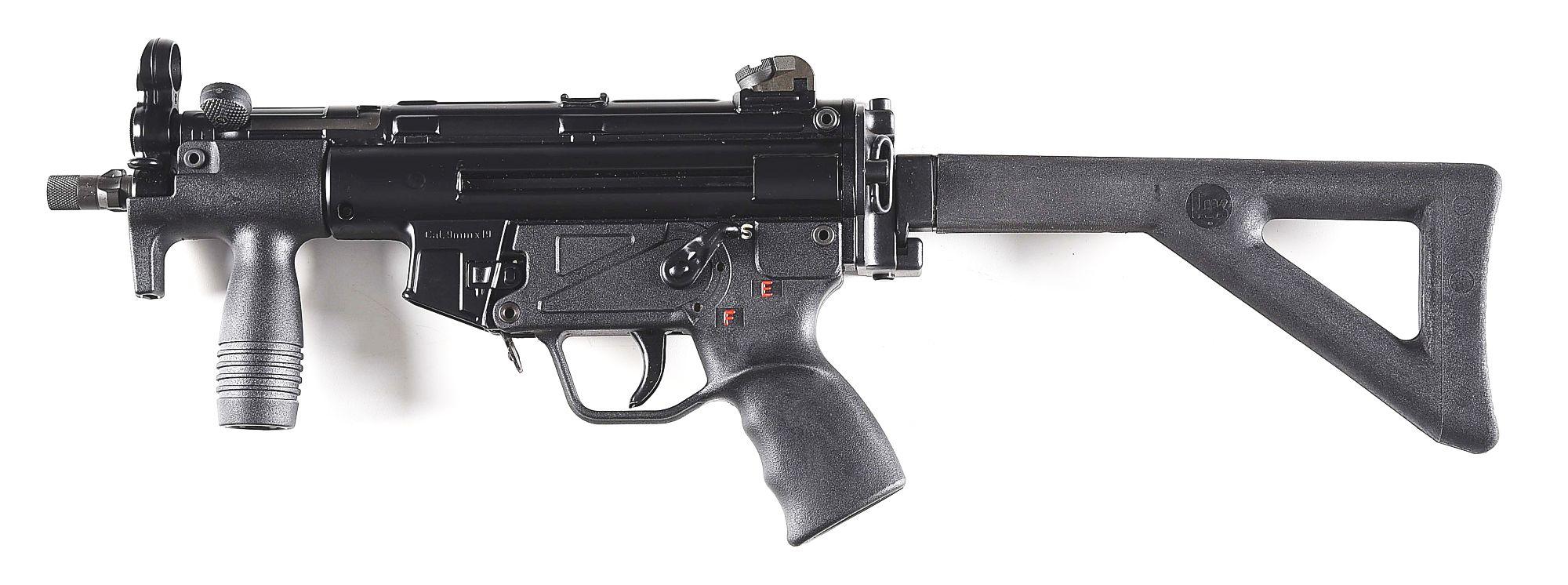 (N) HK SP89 HOST GUN CONVERTED TO AN MP5K-N MACHINE GUN WITH FLEMING FIREARMS AUTO SEAR. (FULLY TRAN