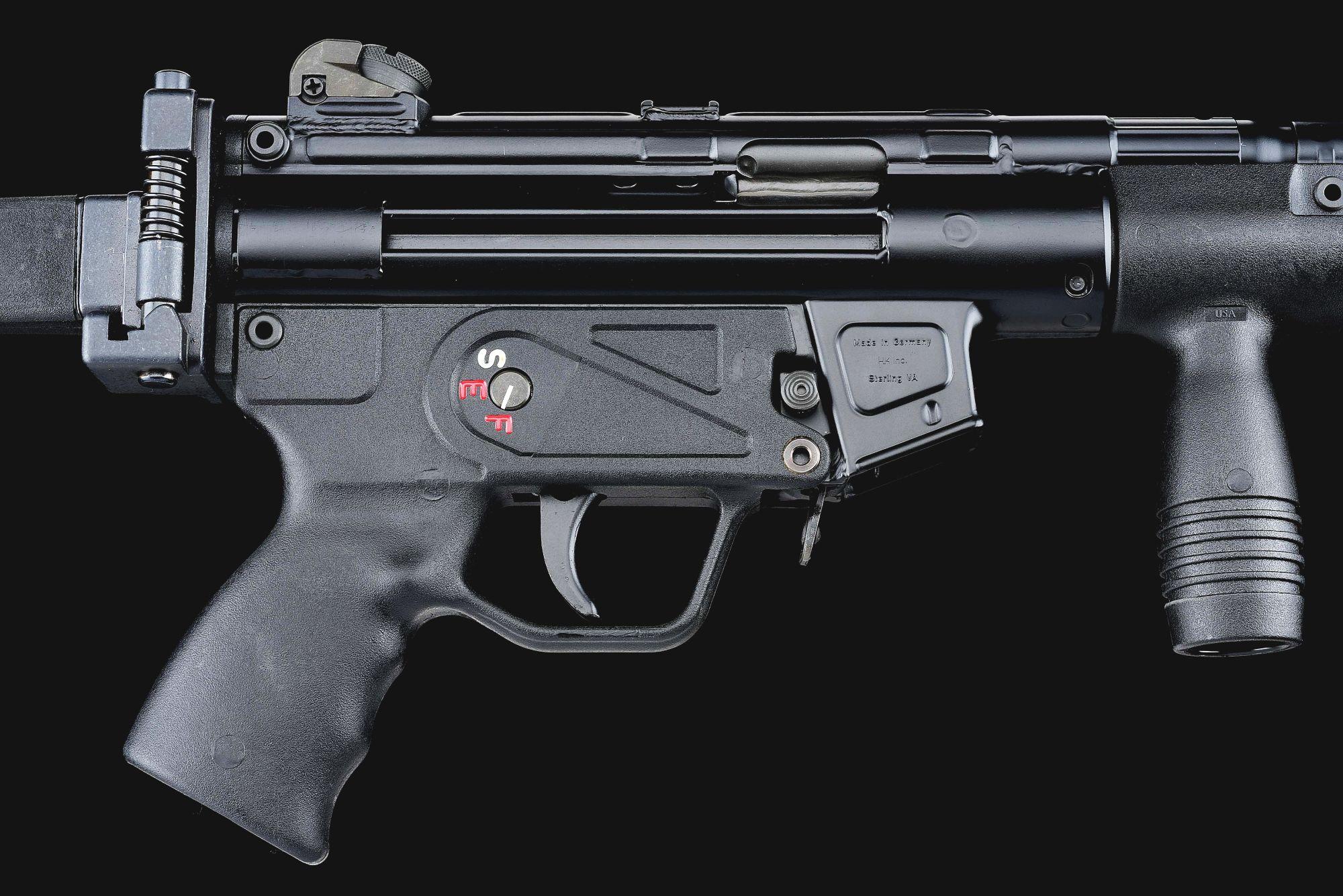 (N) HK SP89 HOST GUN CONVERTED TO AN MP5K-N MACHINE GUN WITH FLEMING FIREARMS AUTO SEAR. (FULLY TRAN