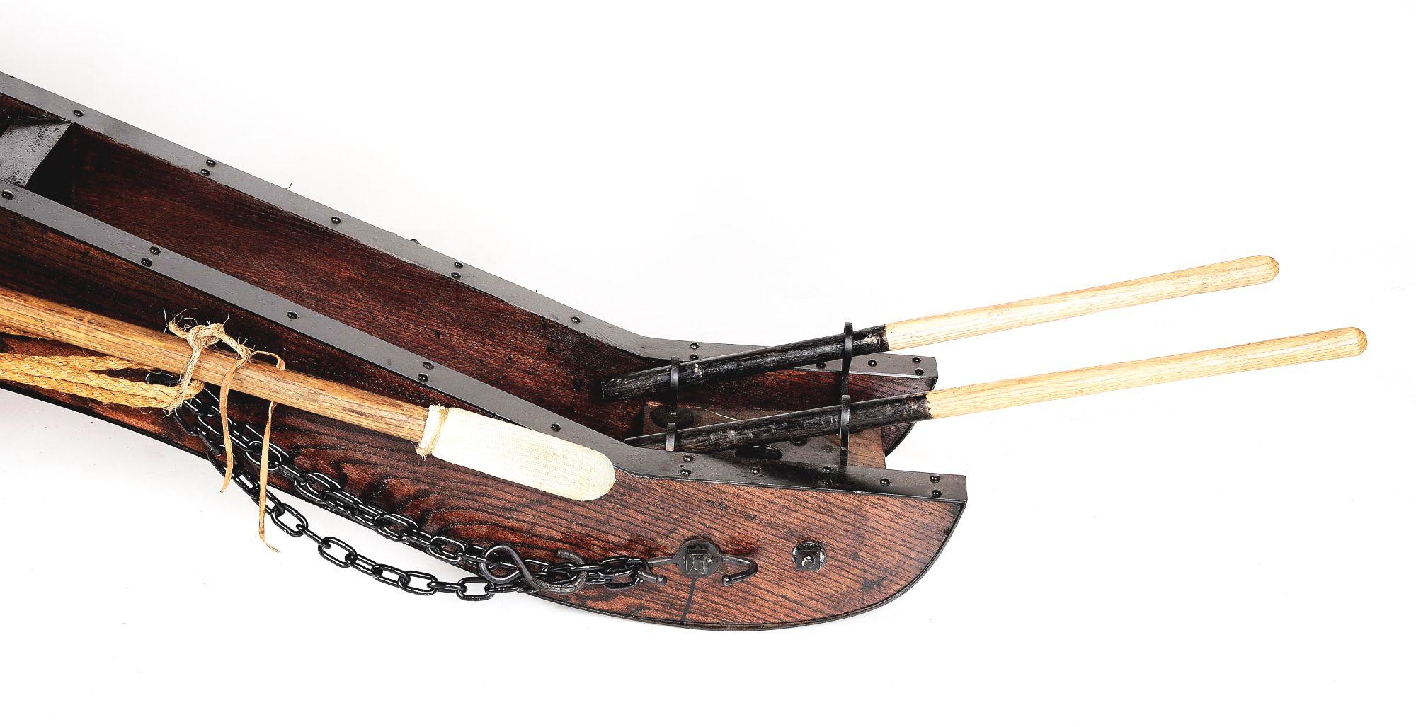 WELL-MADE FULL SCALE 3 POUNDER REVOLUTIONARY WAR STYLE CANNON WITH ACCESSORIES.