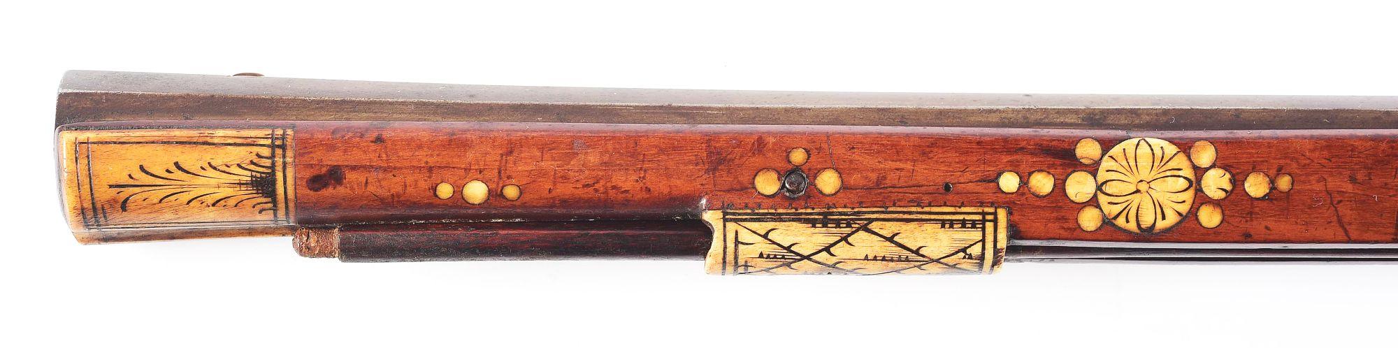 (A) A GOOD SILESIAN TSCHINKE BIRDING RIFLE.