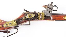 (A) A GOOD SILESIAN TSCHINKE BIRDING RIFLE.