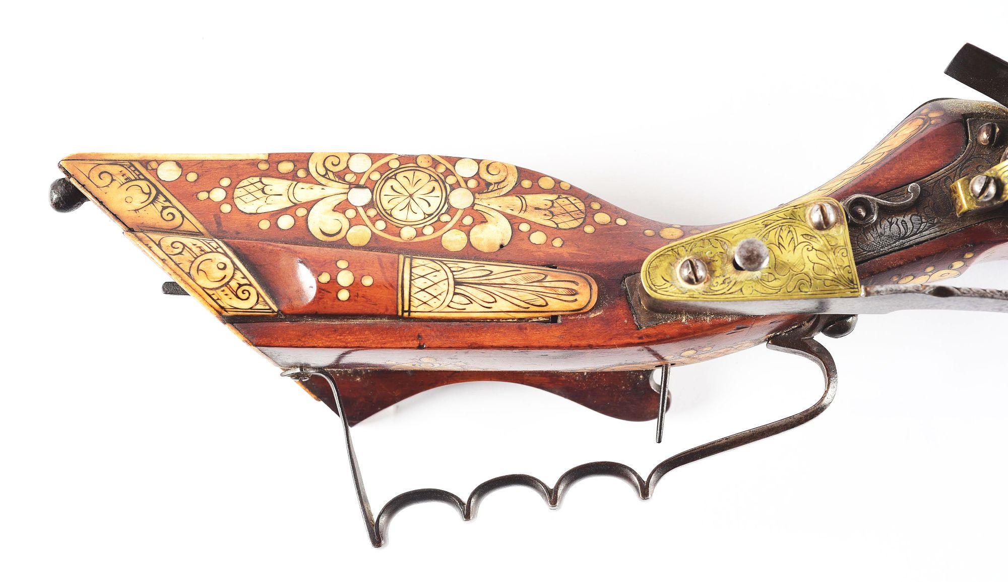 (A) A GOOD SILESIAN TSCHINKE BIRDING RIFLE.