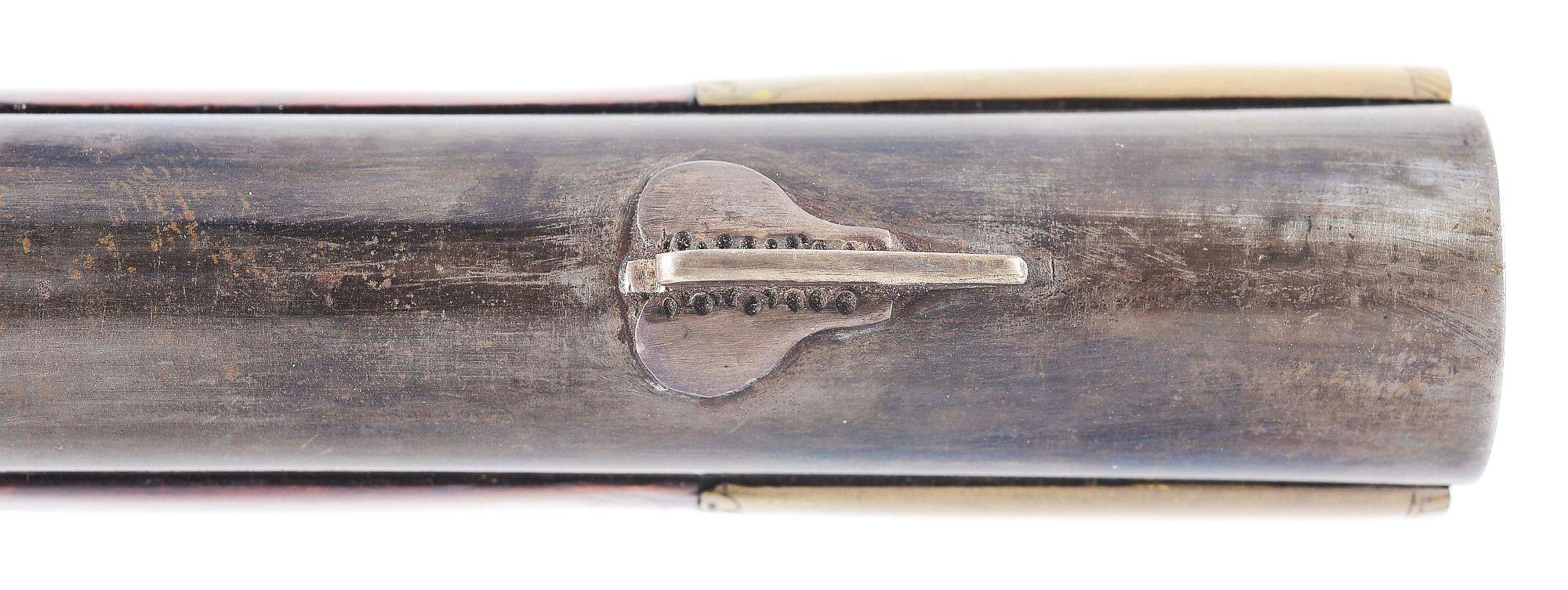 (A) FINE CONTEMPORARY FLINTLOCK KENTUCKY PISTOL BY PETER ALEXANDER DATED 1995.