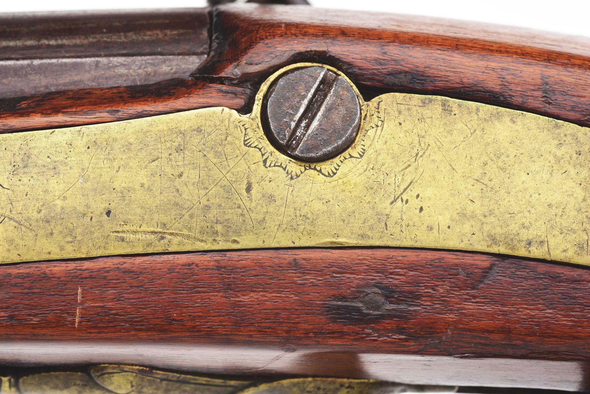 (A) 1771 DATED NEW ENGLAND FLINTLOCK FOWLER ATTRIBUTED TO JOHNSON.