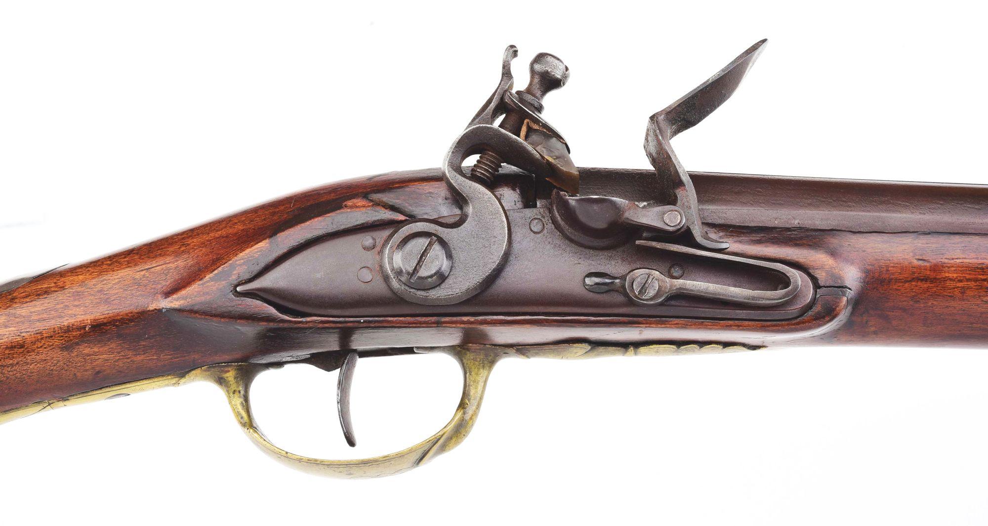 (A) 1771 DATED NEW ENGLAND FLINTLOCK FOWLER ATTRIBUTED TO JOHNSON.