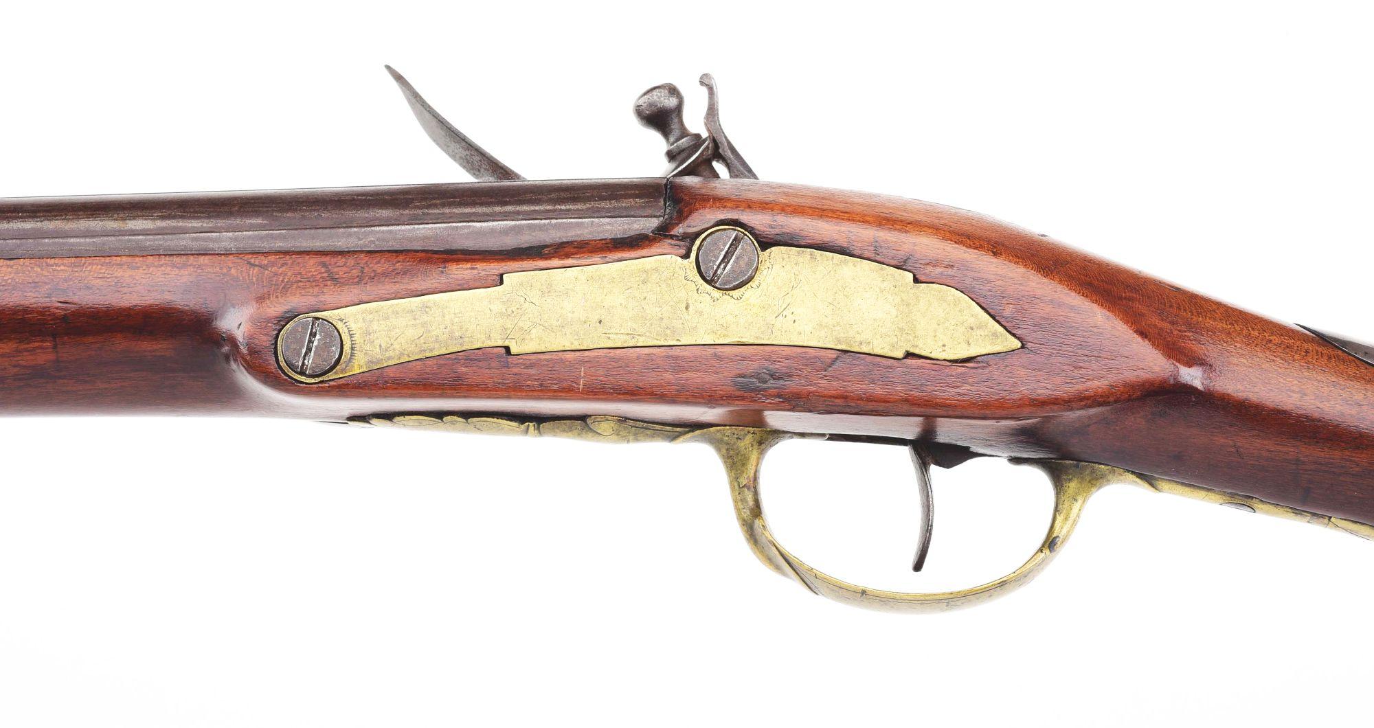 (A) 1771 DATED NEW ENGLAND FLINTLOCK FOWLER ATTRIBUTED TO JOHNSON.