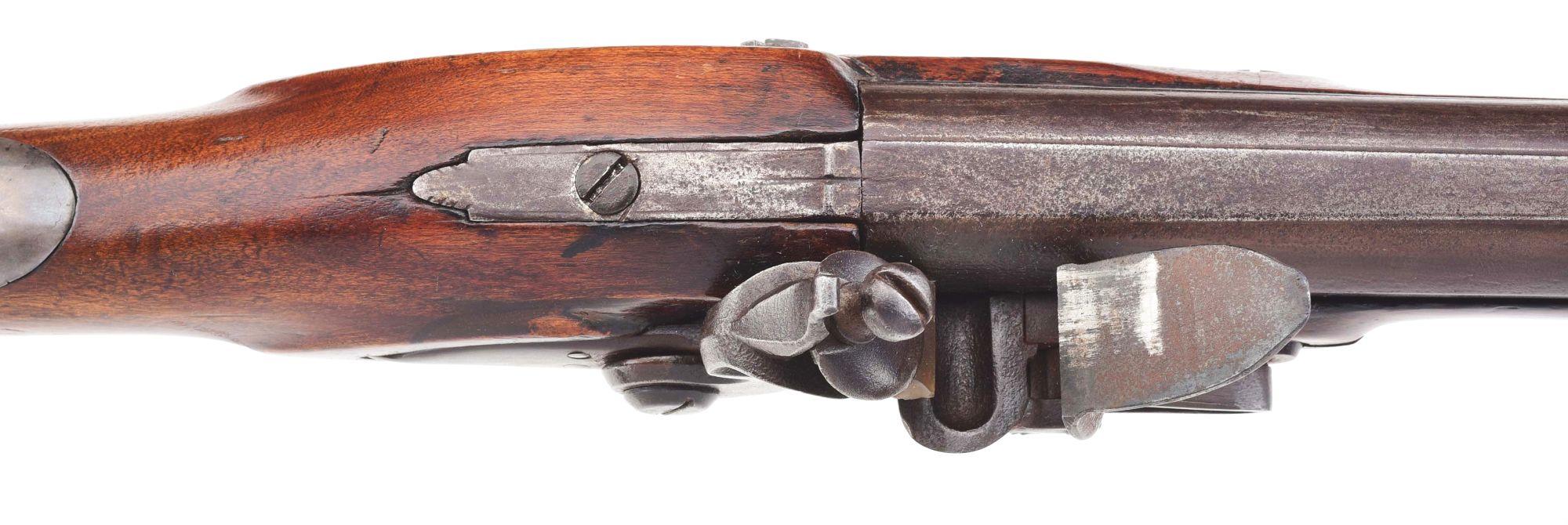 (A) 1771 DATED NEW ENGLAND FLINTLOCK FOWLER ATTRIBUTED TO JOHNSON.