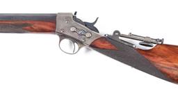 (A) REMINGTON NUMBER 2 ROLLING BLOCK DELUXE TARGET RIFLE.
