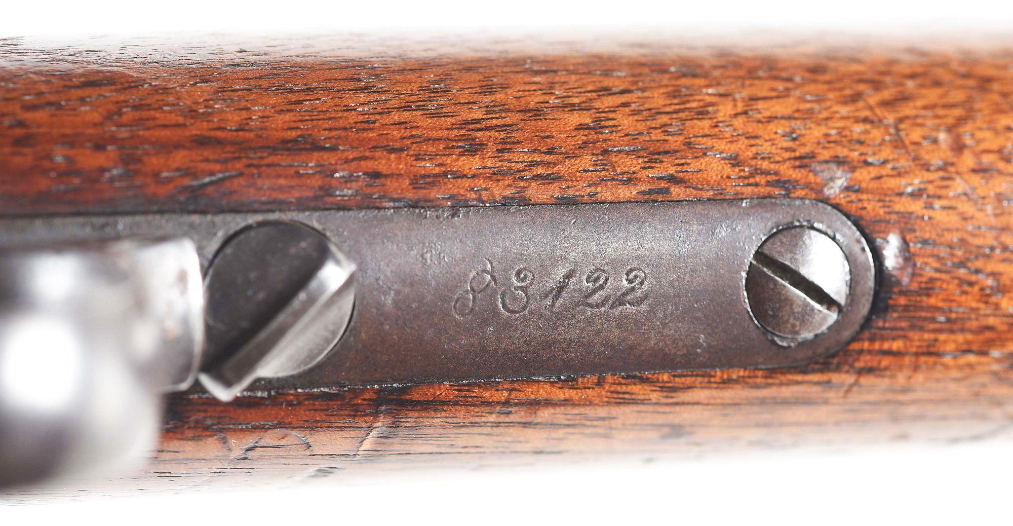 (A) WINCHESTER MODEL 1873 SECOND MODEL SADDLE RING CARBINE.