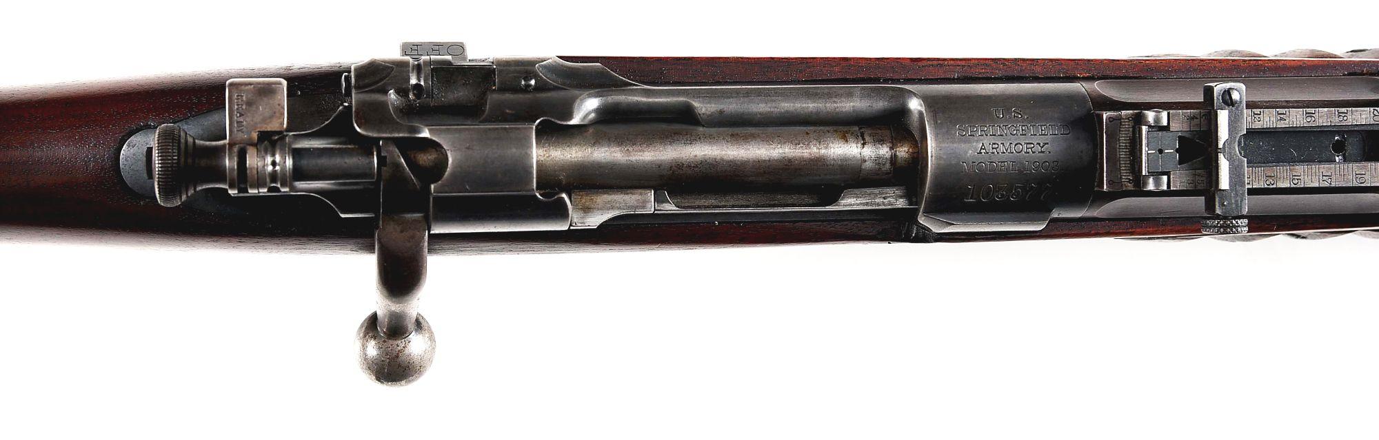 (C)RARE GARDINER SAFETY PROTOTYPE SPRINGFIELD M1903 BOLT ACTION RIFLE