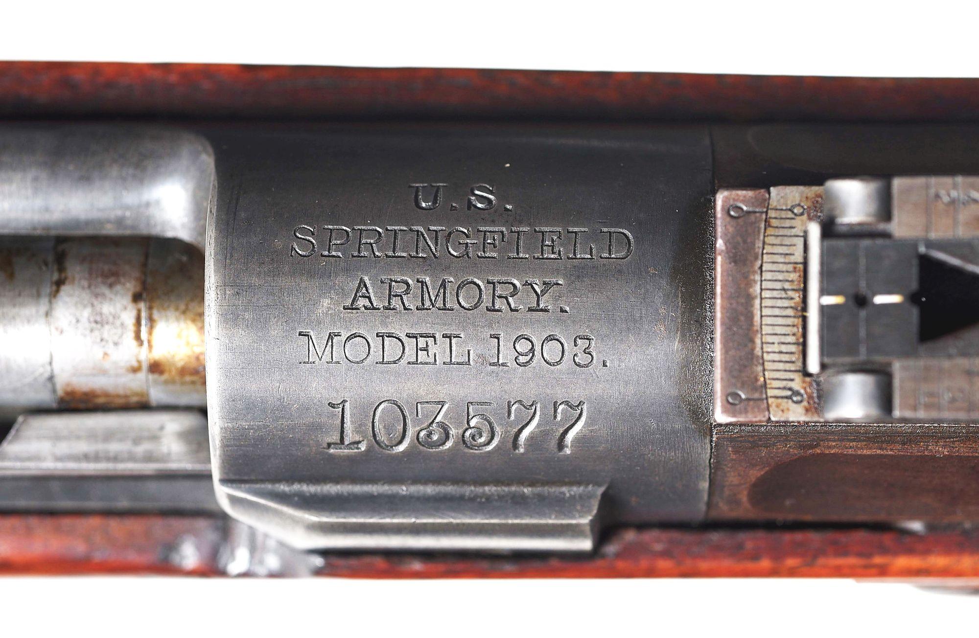 (C)RARE GARDINER SAFETY PROTOTYPE SPRINGFIELD M1903 BOLT ACTION RIFLE
