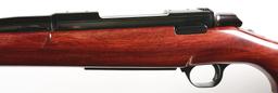 (M) AMARANTH (PELTGYNE SPP.) STOCKED BROWNING BBR BOLT ACTION RIFLE.