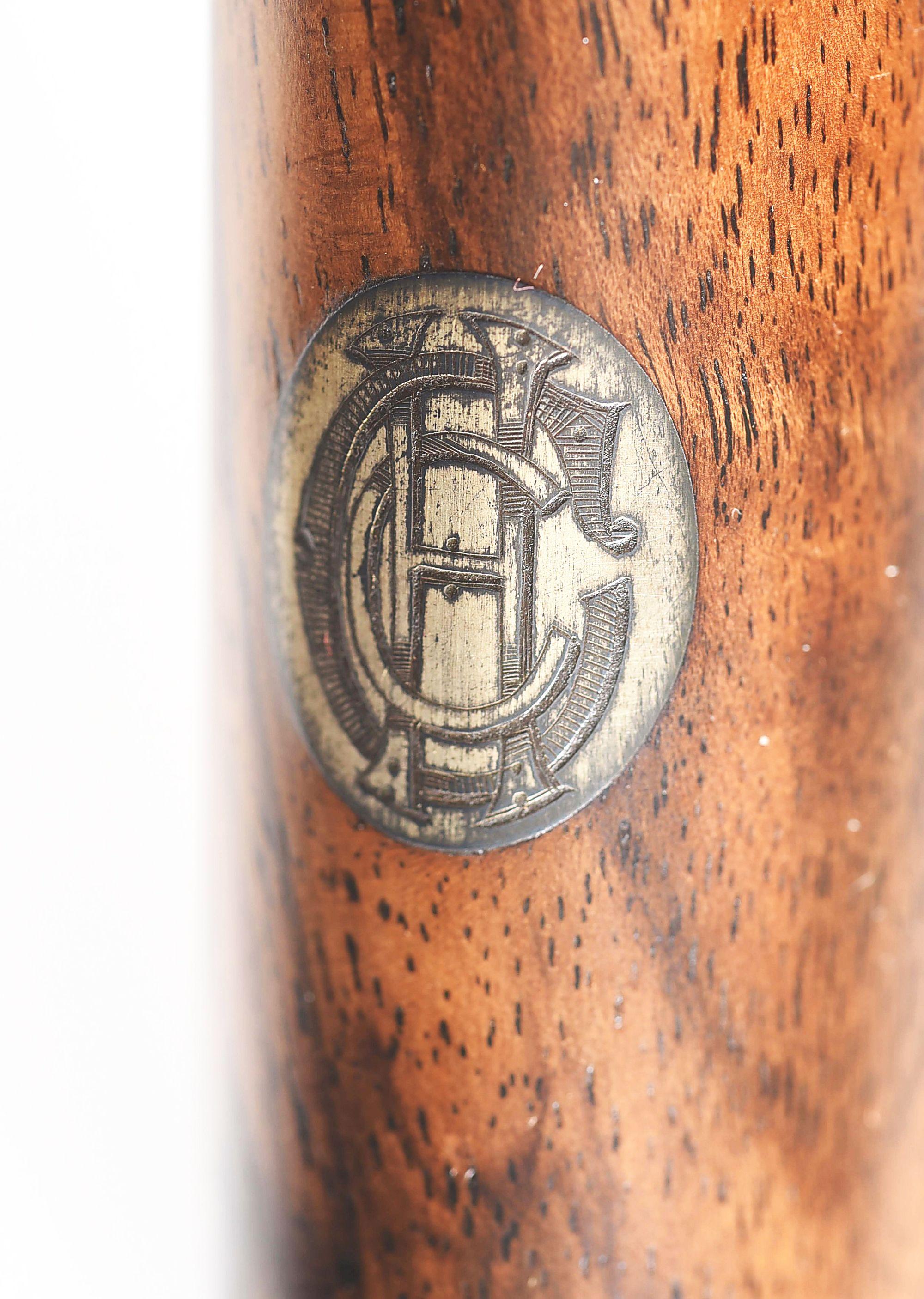 (A) RARE & BEAUTIFUL HOLLAND AND HOLLAND HAMMER .40-60 COLT DOUBLE RIFLE WITH TANG APERTURE SIGHT AN