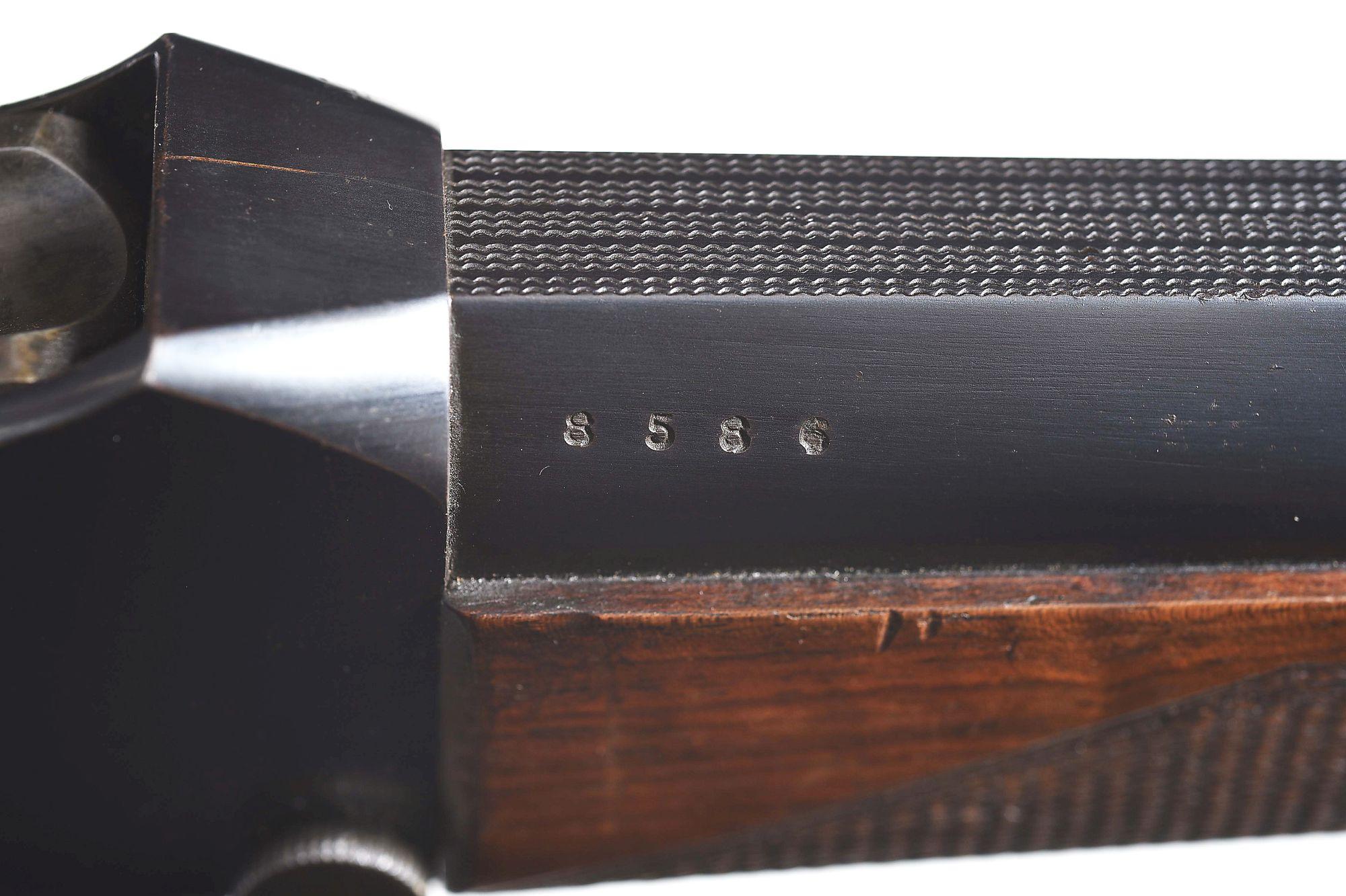 (C) A.D. JANSEN MARTINI-HENRY .577 CORDITE SINGLE SHOT BREECH-LOADING RIFLE WITH TWO BOXES OF .577 N