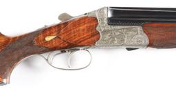 (C) ENGRAVED VINZ URBAS FERLACH RIB DRILLING RIFLE IN 16 GAUGE AND .22 LR.