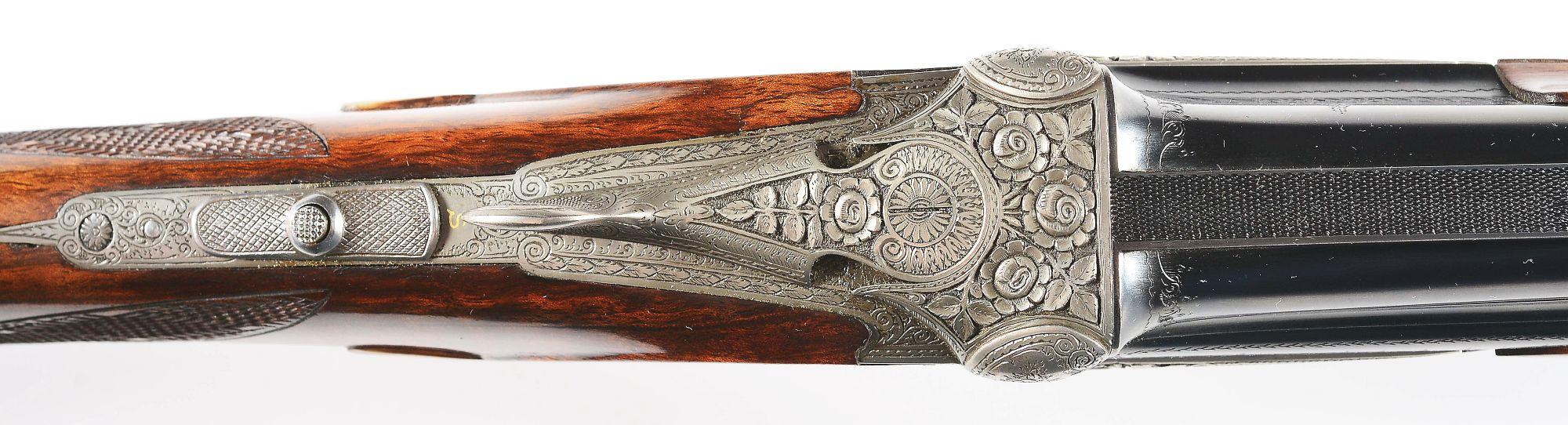 (C) ENGRAVED VINZ URBAS FERLACH RIB DRILLING RIFLE IN 16 GAUGE AND .22 LR.