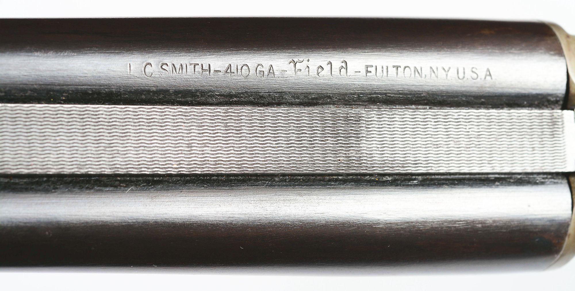 (C) FINE L.C. SMITH FIELD GRADE .410 SHOTGUN.