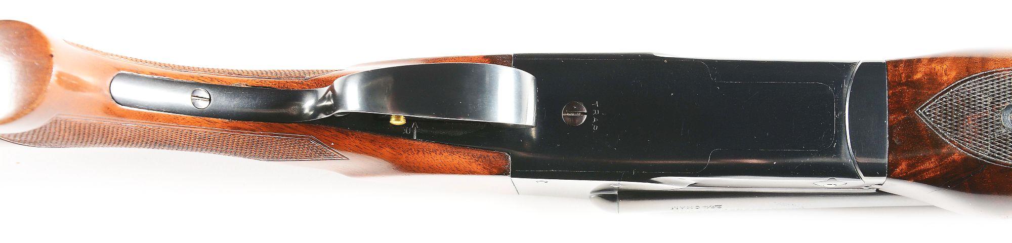 (C) SCARCE WINCHESTER MODEL 21 "TRAP GRADE" 20 BORE SHOTGUN.