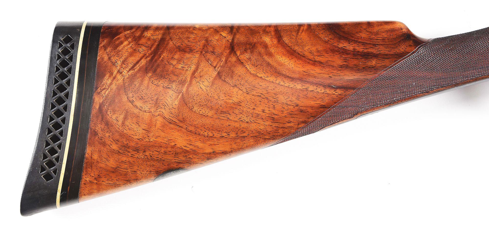 (C) PARKER BROS.CHE GRADE 12 BORE SXS SHOTGUN.