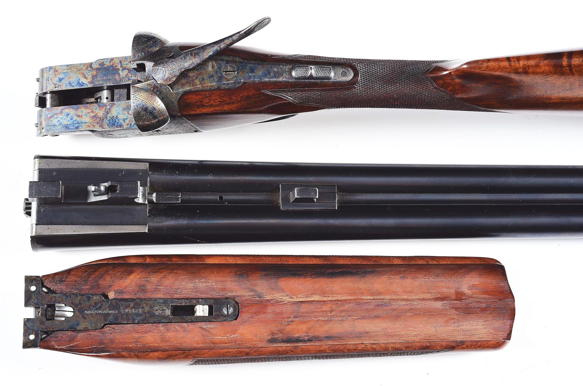 (C) PARKER BROS.CHE GRADE 12 BORE SXS SHOTGUN.