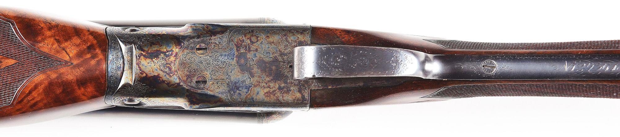 (C) PARKER BROS.CHE GRADE 12 BORE SXS SHOTGUN.
